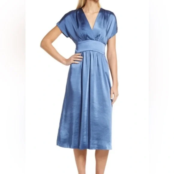princess polly baby blue dress Anne Klein Women's Executive Collection Blue 2 Piece Blazer And Dress Set  Sz 2